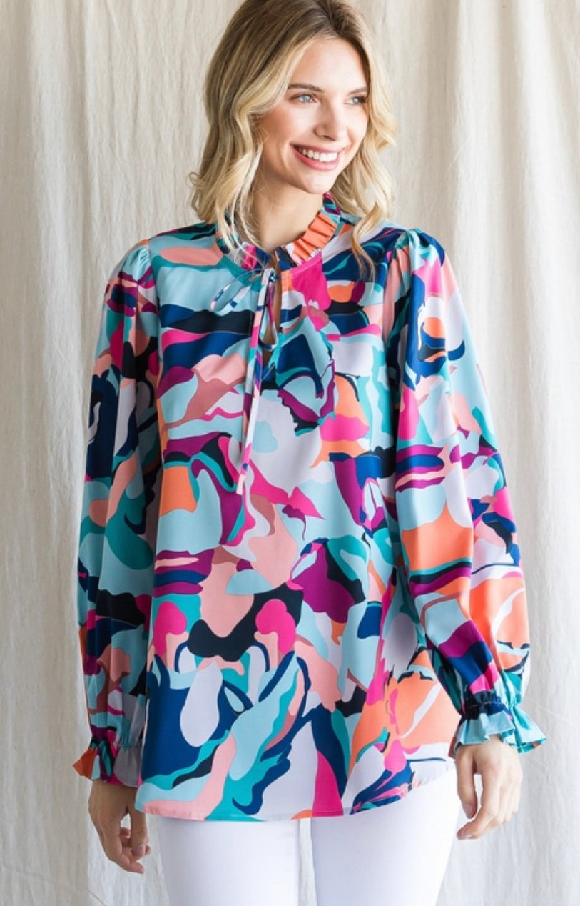 Wmns Fun Pop Color LS Top