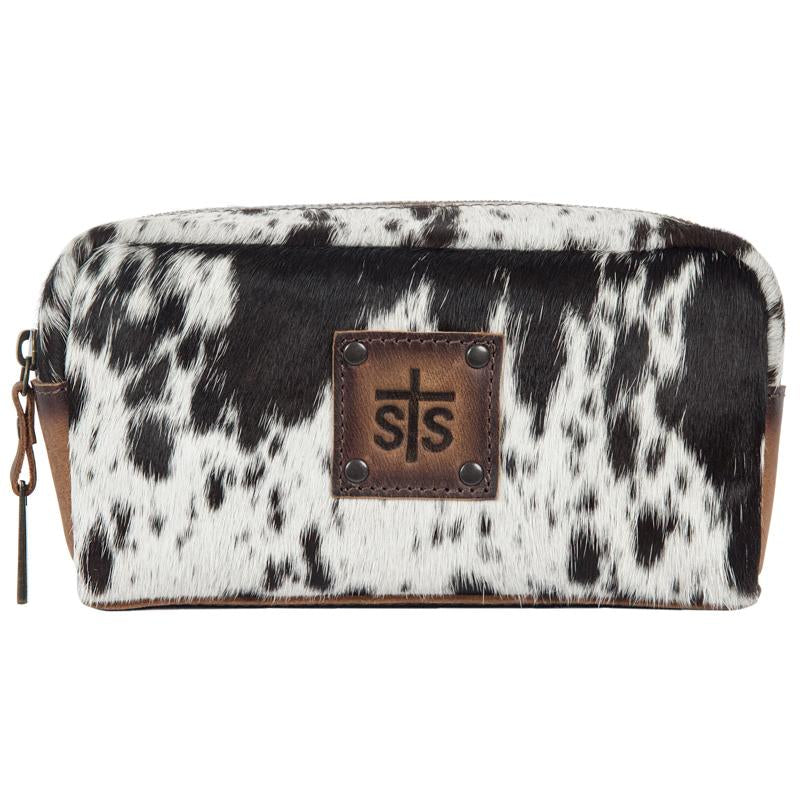 STS Cowhide Bebe Cosmetic Bag