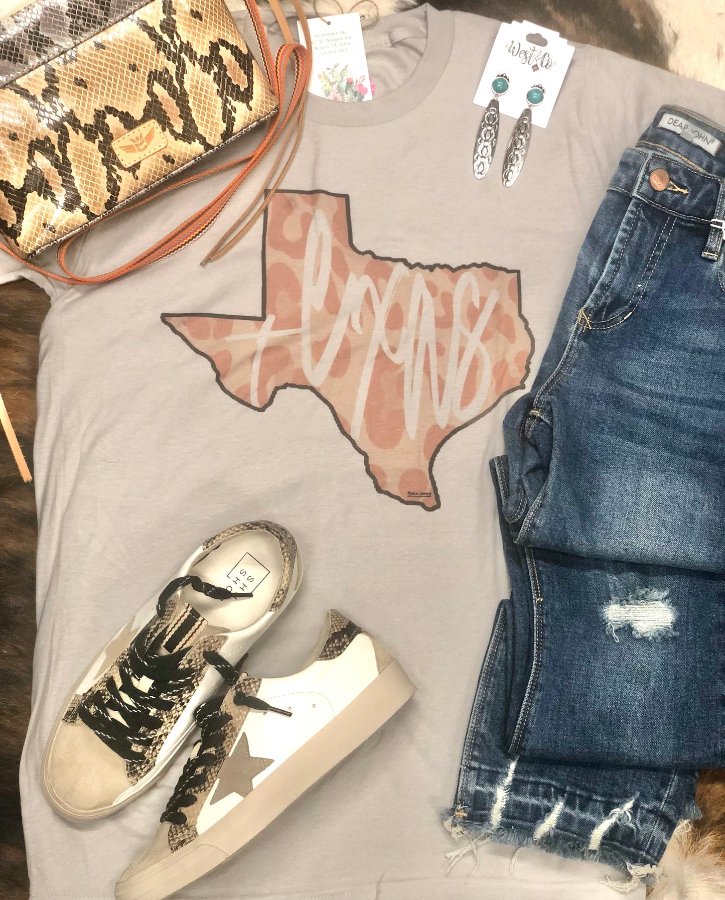 Texas Silver T-Shirt