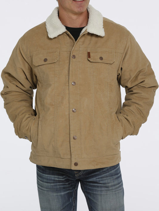 Cinch Mns Khaki Concealed Carry Trucker Jacket