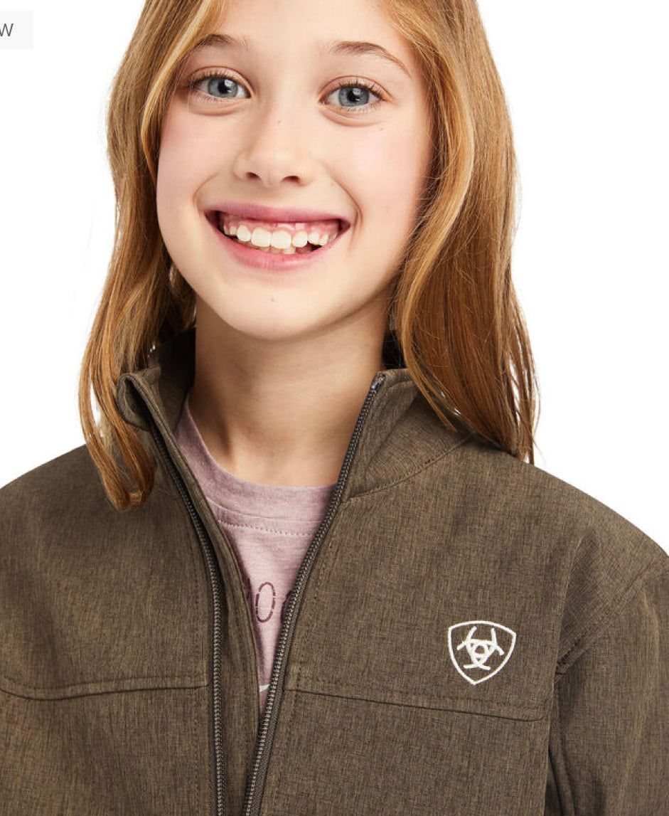 Ariat Youth NT Softshell Brown Jacket