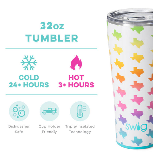 Texas Tumbler 32oz