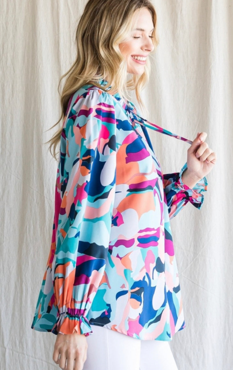 Wmns Fun Pop Color LS Top