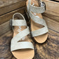 Very G Shayne Cream Wedge