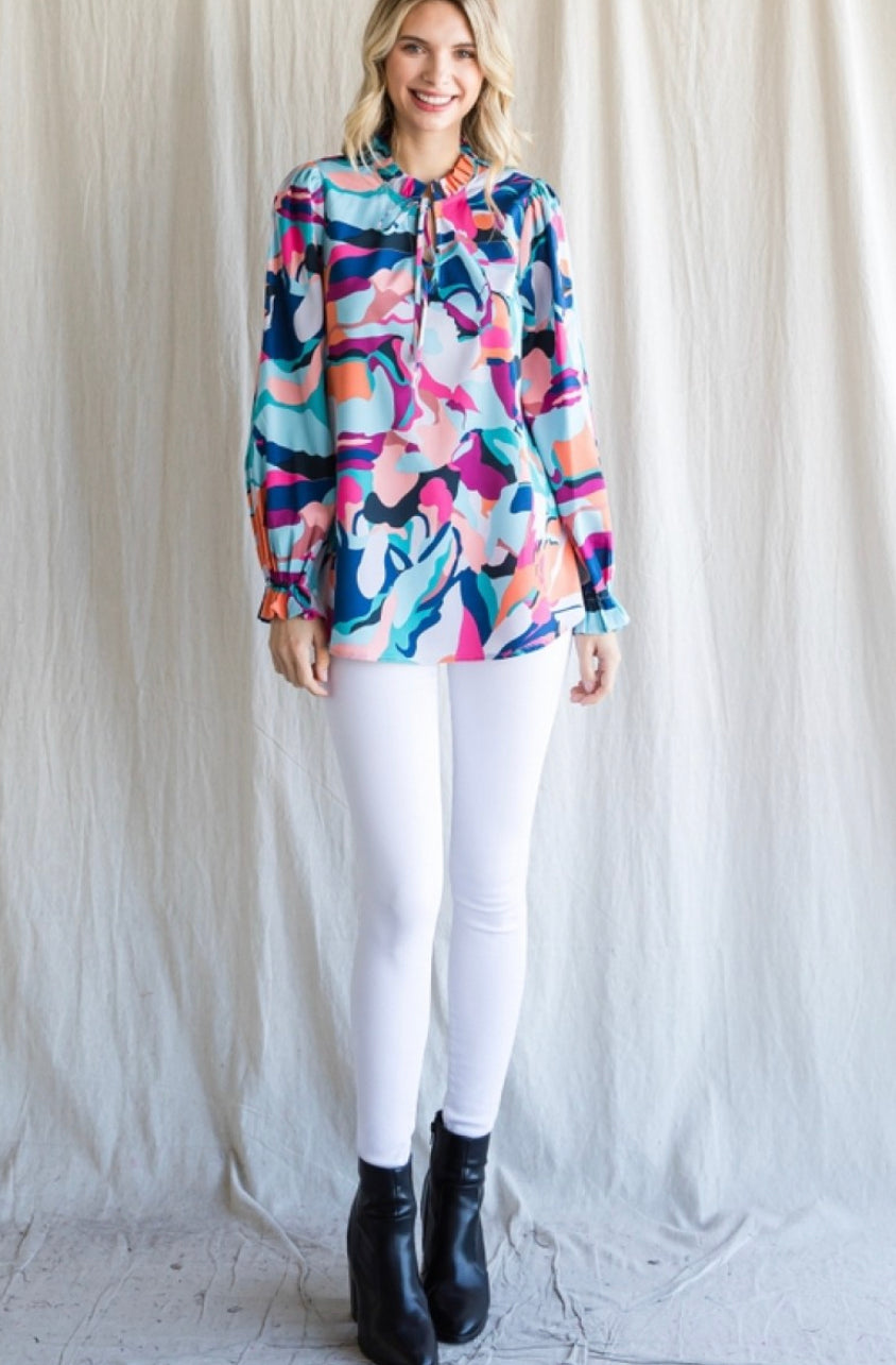 Wmns Fun Pop Color LS Top